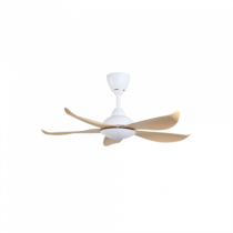 ALPHA VANNUS LUNA 5 BLADES 56" CEILING FAN - MAPLE WHITE (LUNA5B-56-M/WHITE)