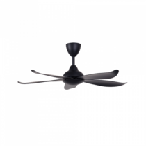 ALPHA VANNUS LUNA 5 BLADES 46" CEILING FAN - BLACK (LUNA5B-46-BLK)