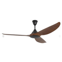 DEKA 46" 3 BLADES DC MOTOR CEILING FAN - WALNUT (MAZON-46-WN)