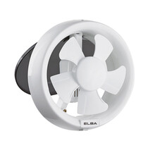 ELBA 8" GLASS WALL MOUNTED VENTILATION FAN (EGVF-E0815(WH))