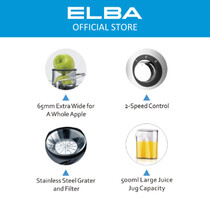 ELBA JUICER EXTRACTOR 400W (EJE-M0544SS)