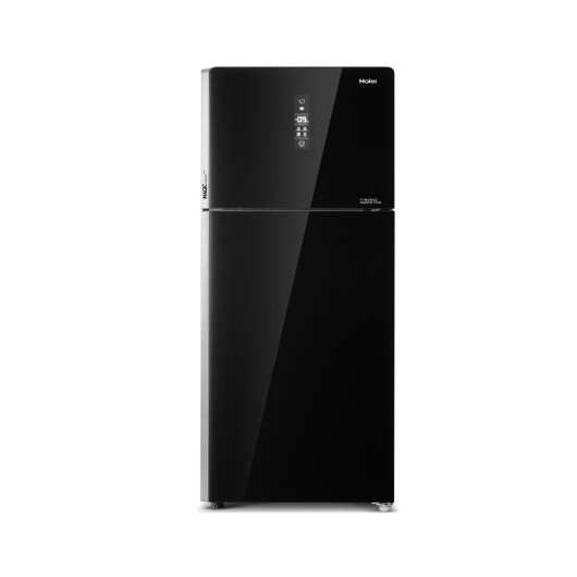 HAIER 2 DOORS 319L INVERTER FRIDGE - GLASS BLACK (HRF-339IHG)