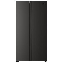 HAIER SIDE BY SIDE 630L INVERTER FRIDGE - MATTE BLACK (HRF-689SI(GE))