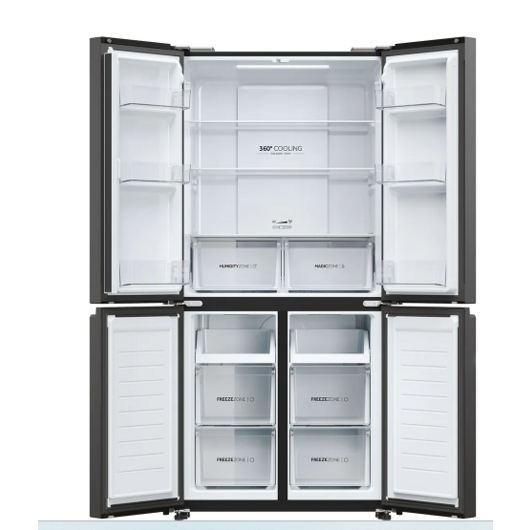 HAIER 4 DOORS 529L INVERTER FRIDGE - WHITE (HRF-IM585HG(W))