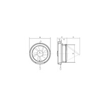 KDK 8" WALL VENTILATION FAN (20WUD)