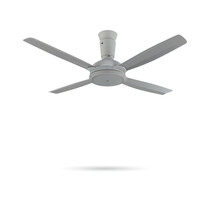 KDK 56" 4 BLADES CEILING FAN WITH R/CONTROL - GREY (K14XZ-GY)