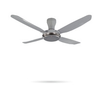 KDK 56" 4 BLADES CEILING FAN WITH R/CONTROL - SILVER GREY (K14Y2-GS)