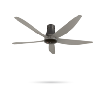 KDK 60" 5 BLADES CEILING FAN WITH R/CONTROL - SHORT PIPE (K15Z5-QEY)