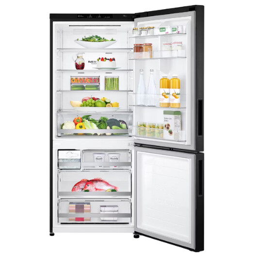 LG 2 DOORS 420L INVERTER FRIDGE - BLACK (GC-B529NQCZ)