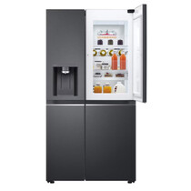 LG SIDE BY SIDE 635L INVERTER FRIDGE - MATTE BLACK (GC-J257CQES)