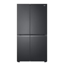 LG SIDE BY SIDE 694L INVERTER FRIDGE - MATTE BLACK (GC-B257SQVL)