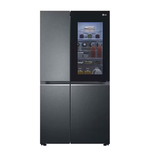 LG SIDE BY SIDE 655L INVERTER FRIDGE- BLACK FINISH (GC-V257CQFW)