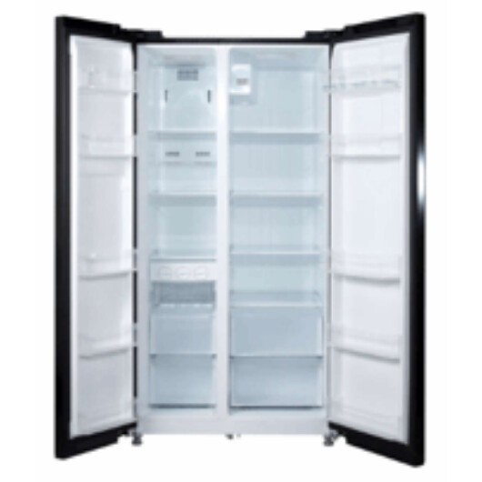 MIDEA SIDE BY SIDE 660L INVERTER FRIDGE - BLACK (MDRS710FGE28)