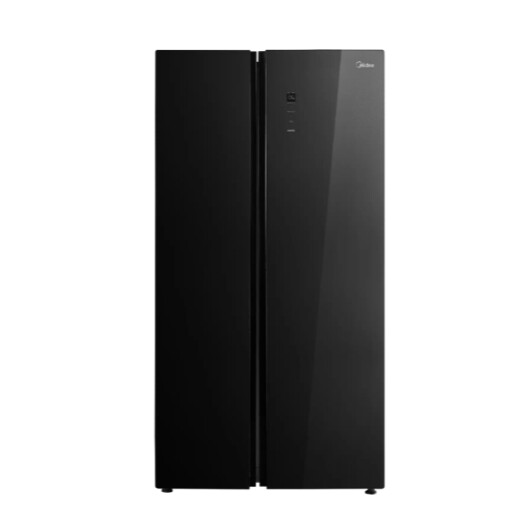 MIDEA SIDE BY SIDE 660L INVERTER FRIDGE - BLACK GLASS (MDRS712FIE63B)