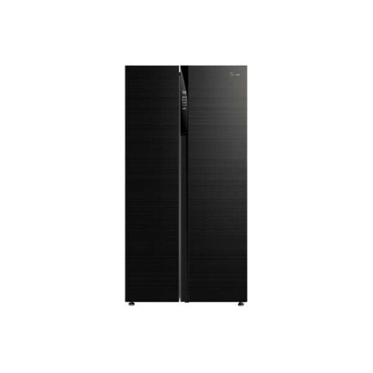 MIDEA SIDE BY SIDE 510L FRIDGE - BLACK (MSS-580WEVB)