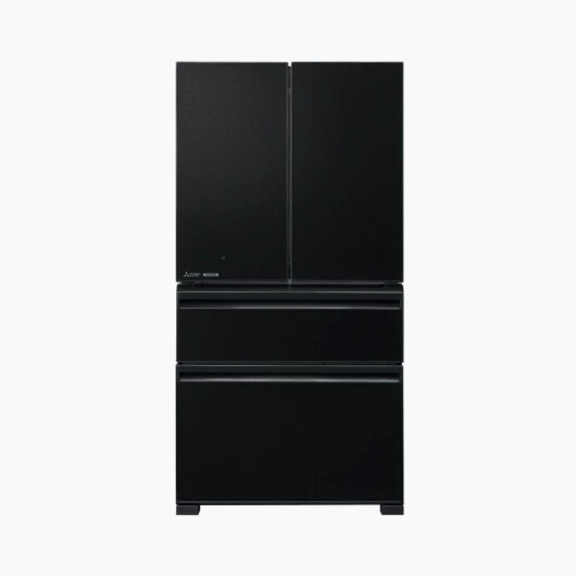 MITSUBISHI 4 DOORS 603L INVERTER FRIDGE - GLASS SILVER (MR-LX68EM-GSL)