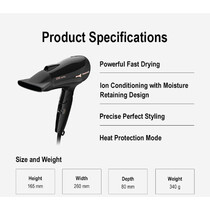 PANASONIC HAIR DRYER 2000W (EH-NE66-K655)