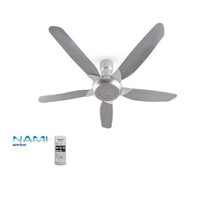 PANASONIC 60" 5 BLADES CEILING FAN WITH R/CONTROL-SILVER GREY (F-M15E2VBHH)