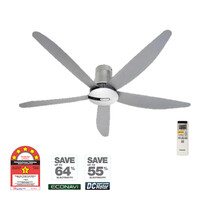 PANASONIC 60" 5 BLADES CEILING FAN WITH R/CONTROL (SHORT PIPE ) (F-M15H5VBSQH)