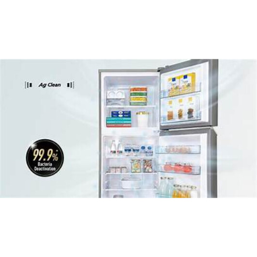 PANASONIC 2 DOORS 325L INVERTER FRIDGE - STAINLESS STEEL (NR-TV341BPSM)