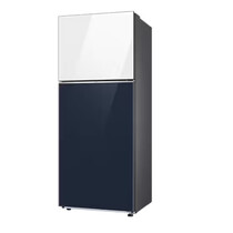 SAMSUNG 2 DOORS 404L INVERTER FRIDGE-CLEAN WHITE + NAVY (RT38CB66448AME)