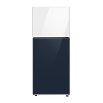 SAMSUNG 2 DOORS 404L INVERTER FRIDGE-CLEAN WHITE + NAVY (RT38CB66448AME)