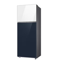 SAMSUNG 2 DOORS 476L INVERTER FRIDGE-CLEAN WHITE + NAVY (RT47CB66448AME)