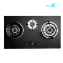 SENZ 3 BURNERS GAS COOKER HOB -BLACK (SZ-GS8355)