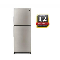 SHARP 2 DOORS 380L INVERTER FRIDGE (SJ3822MSS)