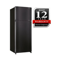 SHARP 2 DOORS 550L INVERTER FRIDGE -BLACK (SJP55MK)