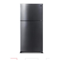 SHARP 2 DOORS 610L INVERTER FRIDGE-METAL SILVER (SJP601MFMS)