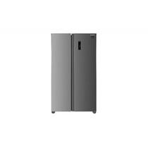 SHARP SIDE BY SIDE 680L INVERTER FRIDGE -DARK GREY METAL (SJXP6822MS)