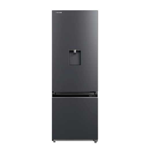 TOSHIBA 2 DOORS 380L INVERTER FRIDGE - MORANDI GRAY (WATER DISPENSER) (GR-RB405WE-PMY(06))