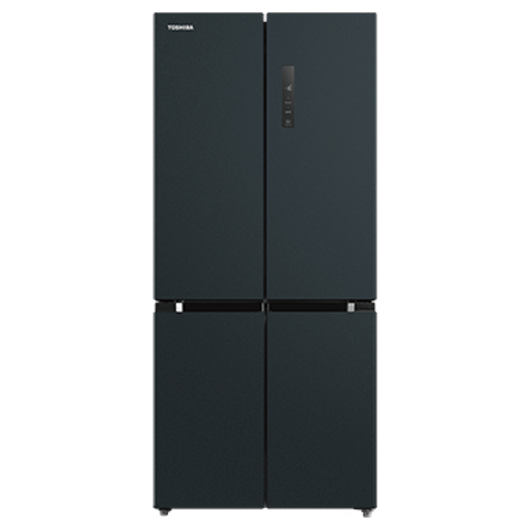 TOSHIBA 4 DOORS 580L INVERTER FRIDGE -GEM BLUE (GR-RF608WI-PMY(52))