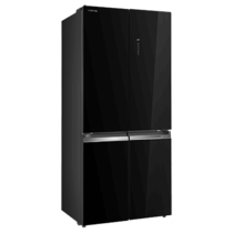 TOSHIBA 4 DOORS 585L INVERTER FRIDGE -GLASS BLACK (GR-RF665WIA-PGY(22))