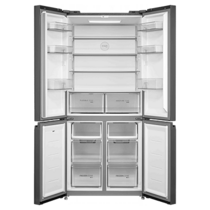 TOSHIBA 4 DOORS 590L INVERTER FRIDGE -GLASS BLACK (GR-RF677WI-PGY(22))