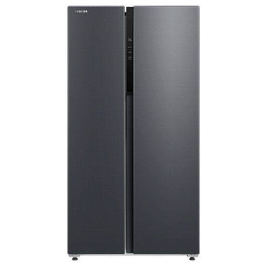 TOSHIBA SIDE BY SIDE 623L INVERTER FRIDGE -MORANDI DARK GREY (GR-RS780WI-PMY(06))