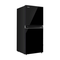 TOSHIBA 2 DOORS 220L INVERTER FRIDGE - BLACK (GR-RT230WE-PMY(UK))