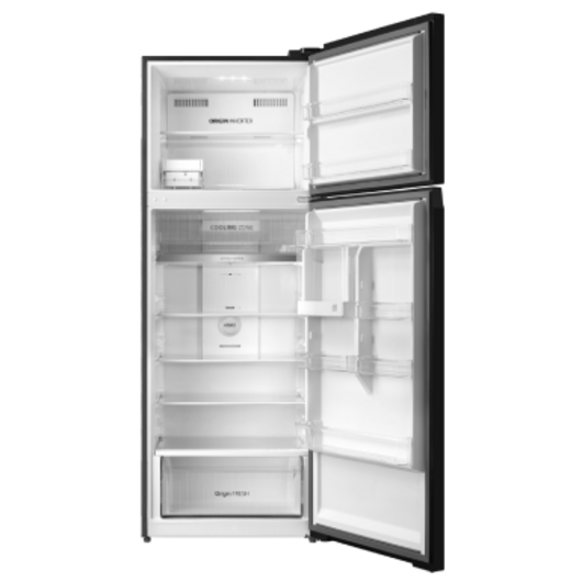 TOSHIBA 2 DOORS 530L INVERTER FRIDGE - GLASS BLACK (GR-RT624WE-PGY(22))